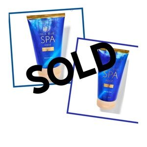 Bath & Body Works 🫐 Foot Spa True Blue Foot Exfoliating Scrub & Cream